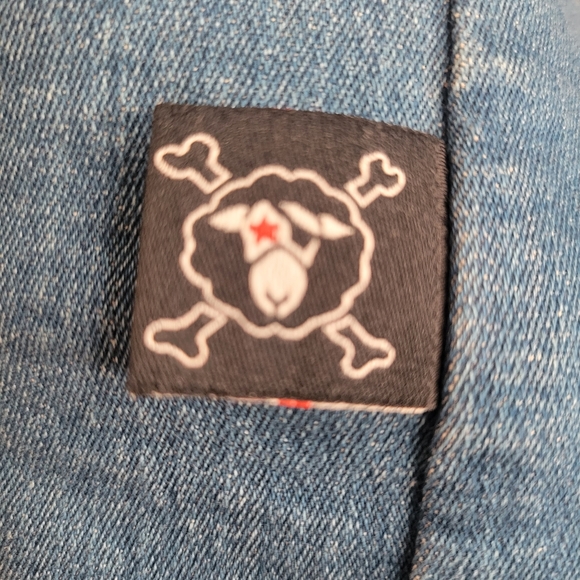 NUNUNU Kids Unisex DENIM MILITARY COAT SIZE 8/9 - Picture 6 of 13